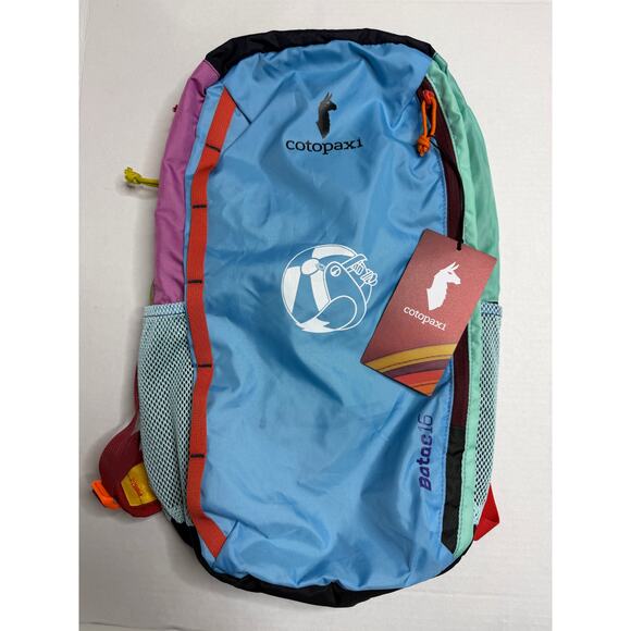 cotopaxi Handbags - Cotopaxi Batac16 16L Backpack Del Dia Daypack lightweight colorful rare NWT